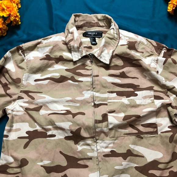 Forever 21 men army jacket - Picture 3 of 4